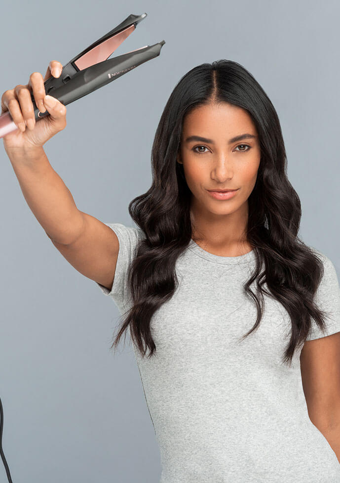 Plancha de Pelo Remington Curl Straight Confidence S6606 Remington